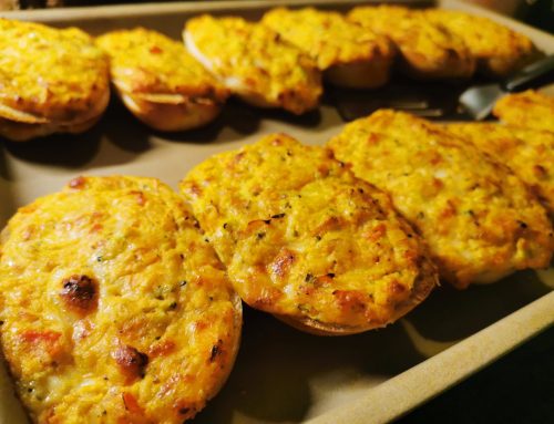 schnelle Pizzabrötchen mit dem Ofenzauberer